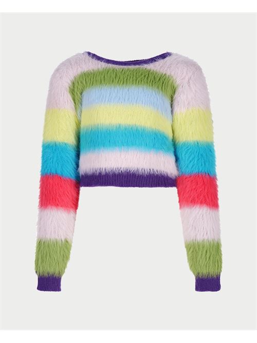 Pull tricot? Fun&Fun pour fille FUN & FUN | FJSW00156MULTICOLOR